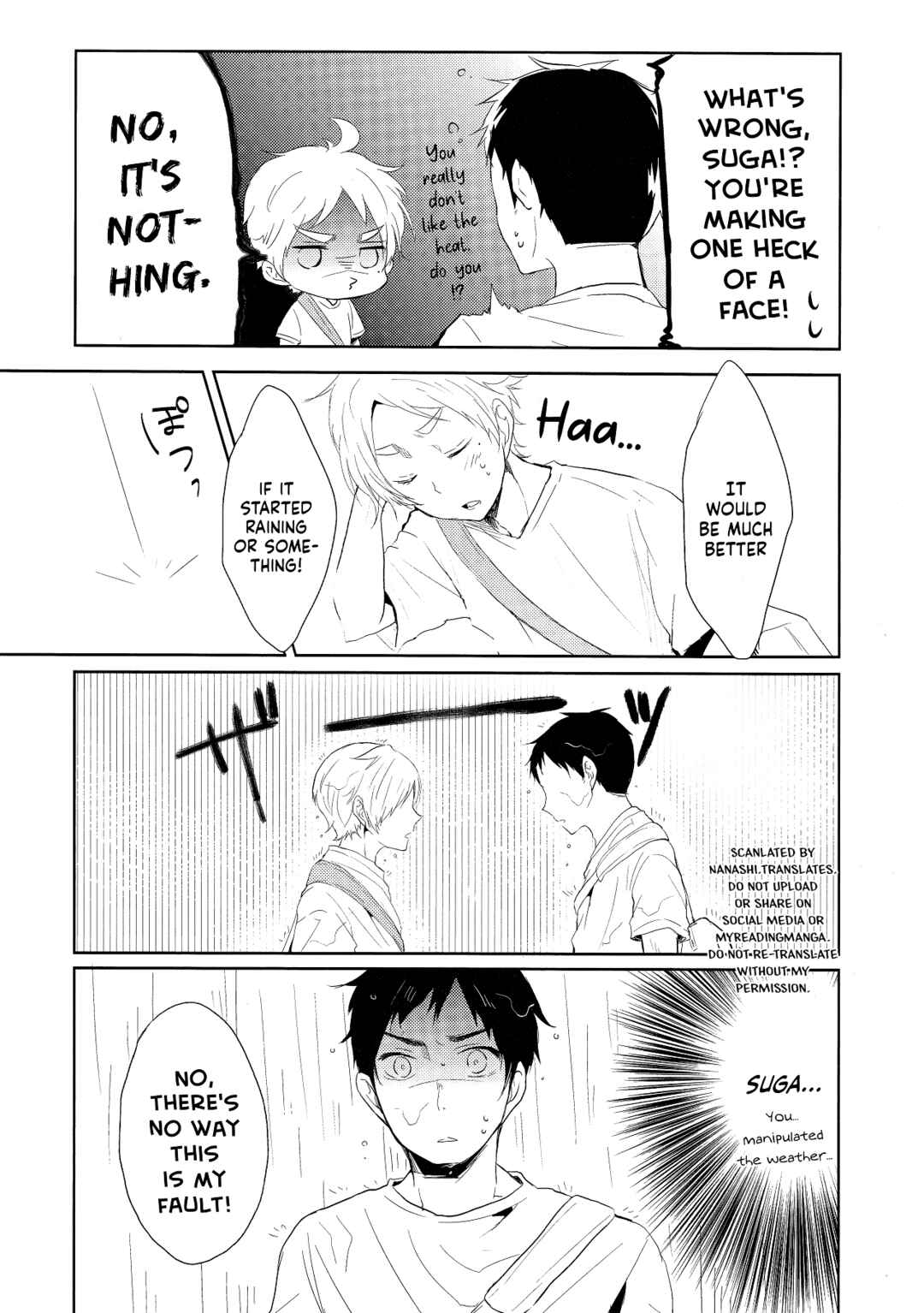 Page 7 Chapter Unknown_e0f6 Haikyuu! - Sweet Bath Time (Doujinshi)
