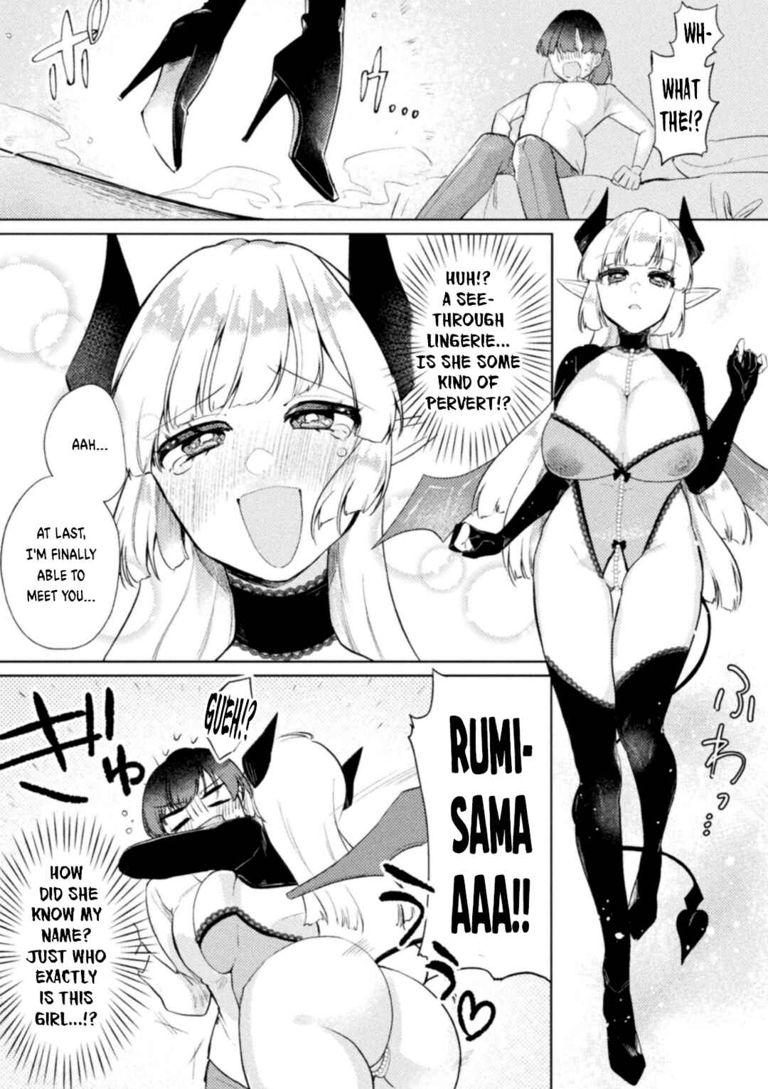 Page 4 Chapter 1 2D Comic Magazine Succubus Yuri H