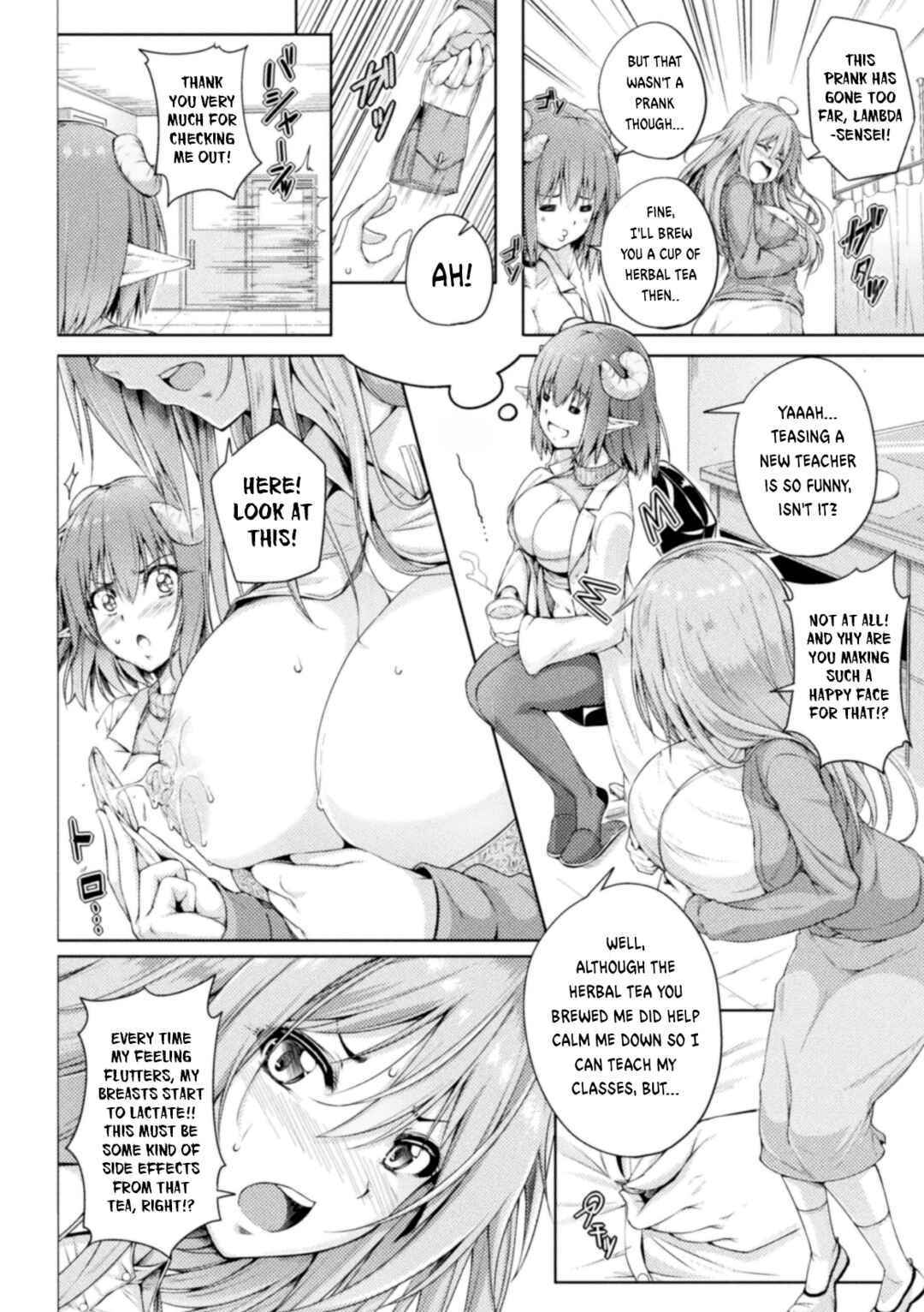 Page 10 Chapter 3 2D Comic Magazine Succubus Yuri H