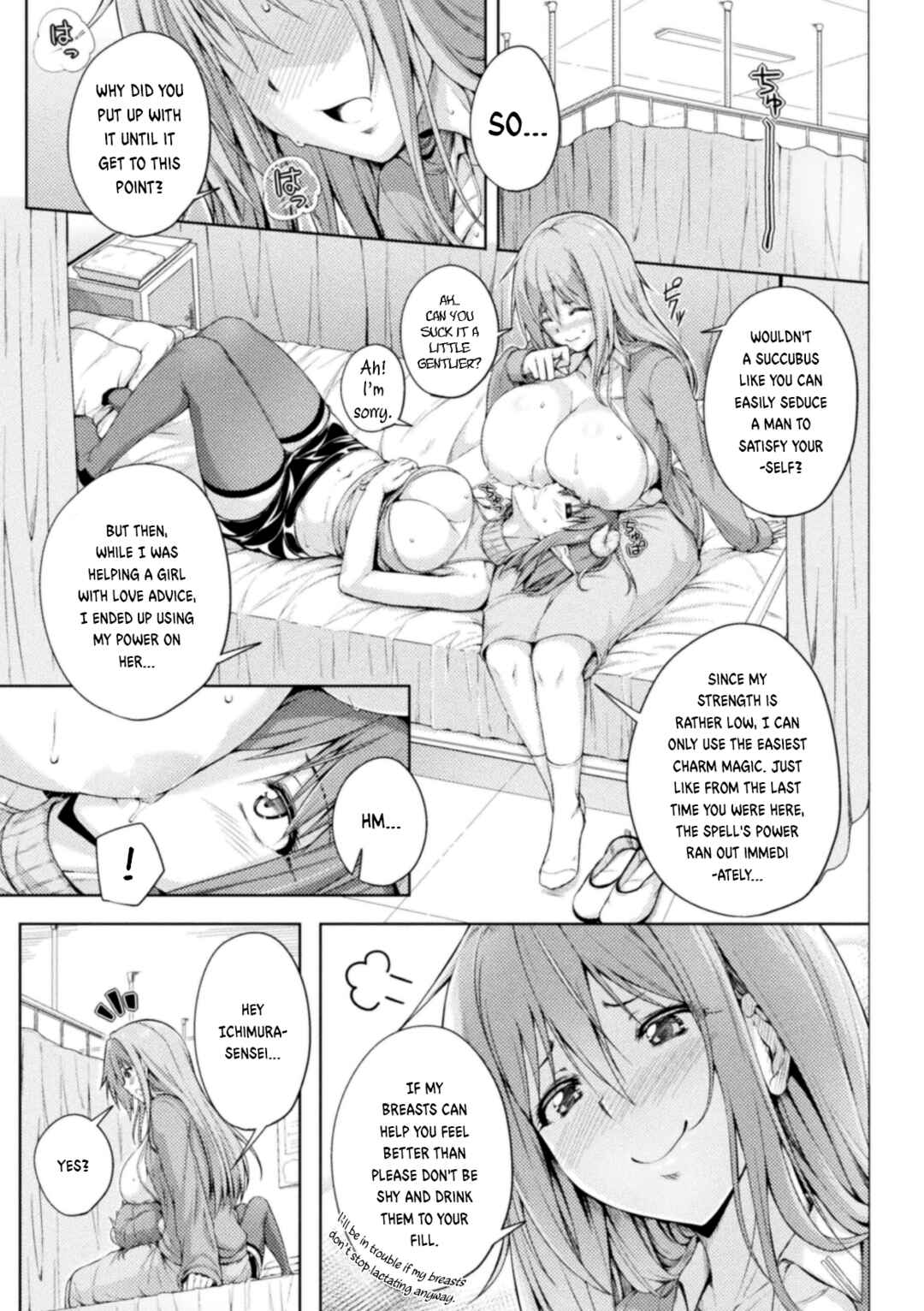 Page 13 Chapter 3 2D Comic Magazine Succubus Yuri H