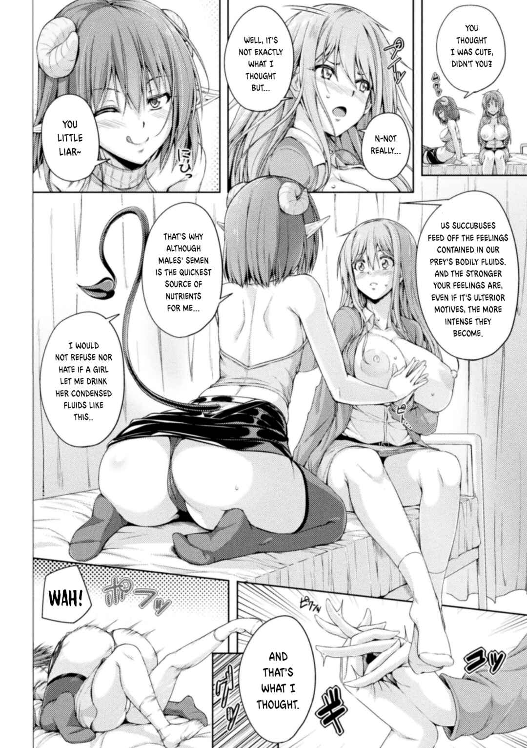 Page 14 Chapter 3 2D Comic Magazine Succubus Yuri H