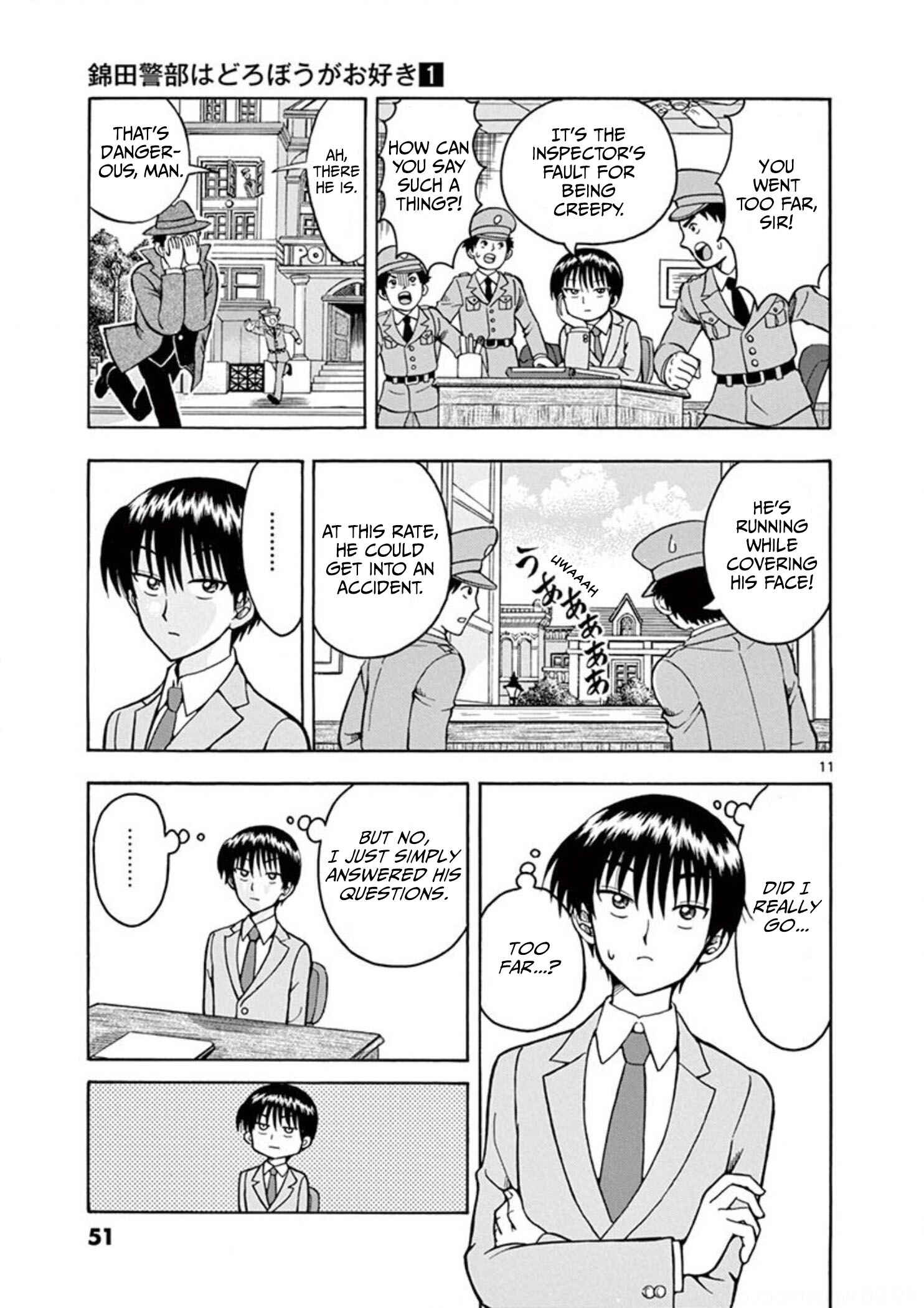 Page 13 Chapter 3 Inspector Nishikida Likes The Thief