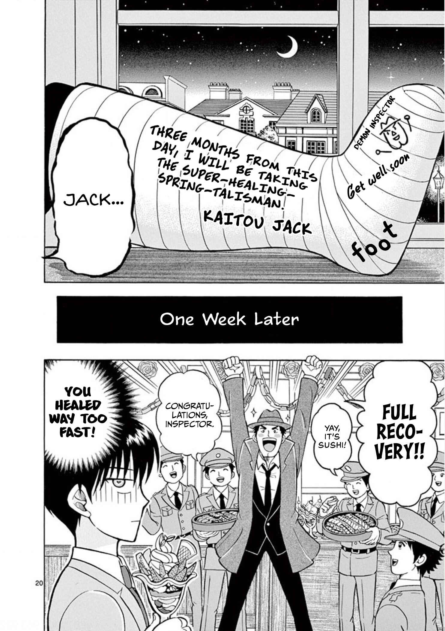 Page 22 Chapter 3 Inspector Nishikida Likes The Thief