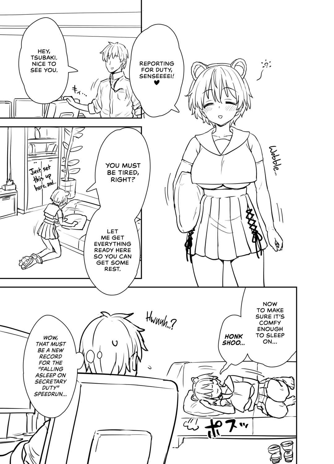 Page 2 Chapter Unknown_9a85 Blue Archive - Tsubaki Makes Her Dreams Come True