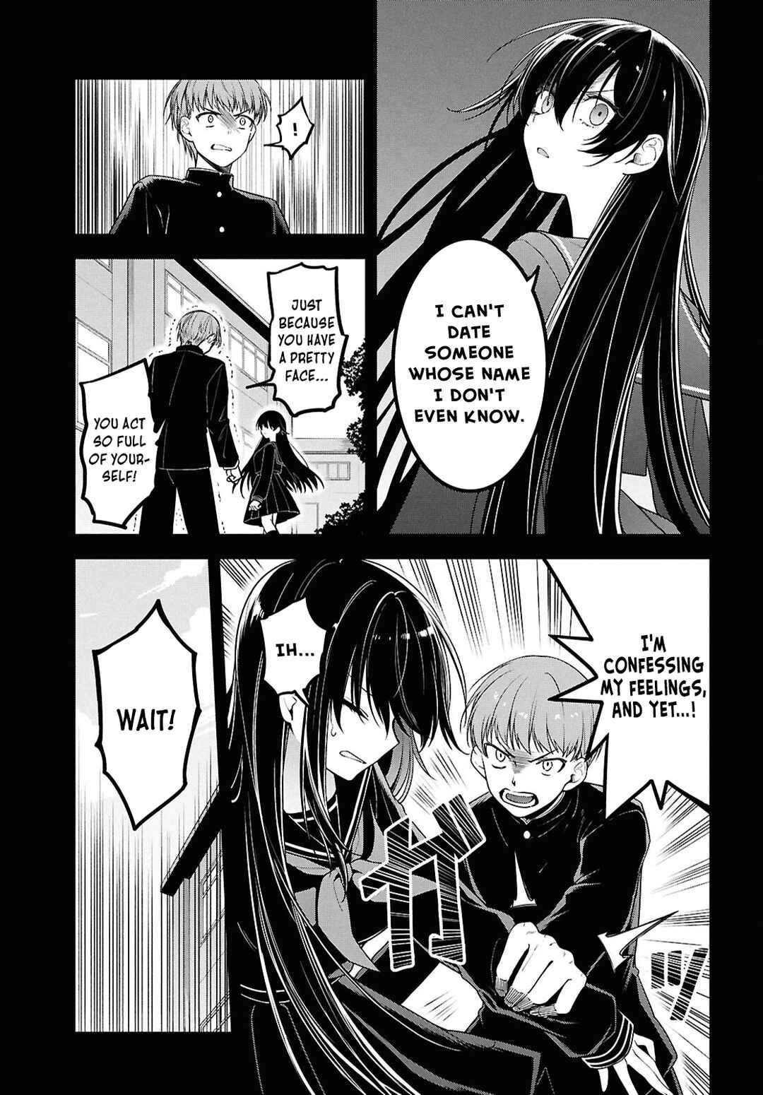 Page 11 Chapter 4 Tonari no Seki no Yankee Shimizu-san ga Kami o Kuroku Sometekita