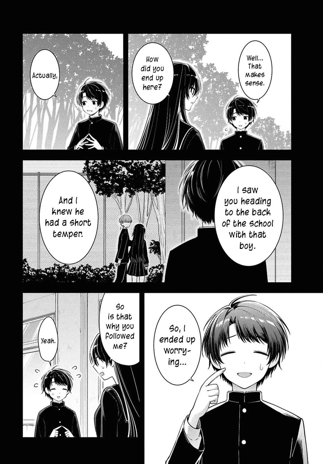 Page 19 Chapter 4 Tonari no Seki no Yankee Shimizu-san ga Kami o Kuroku Sometekita