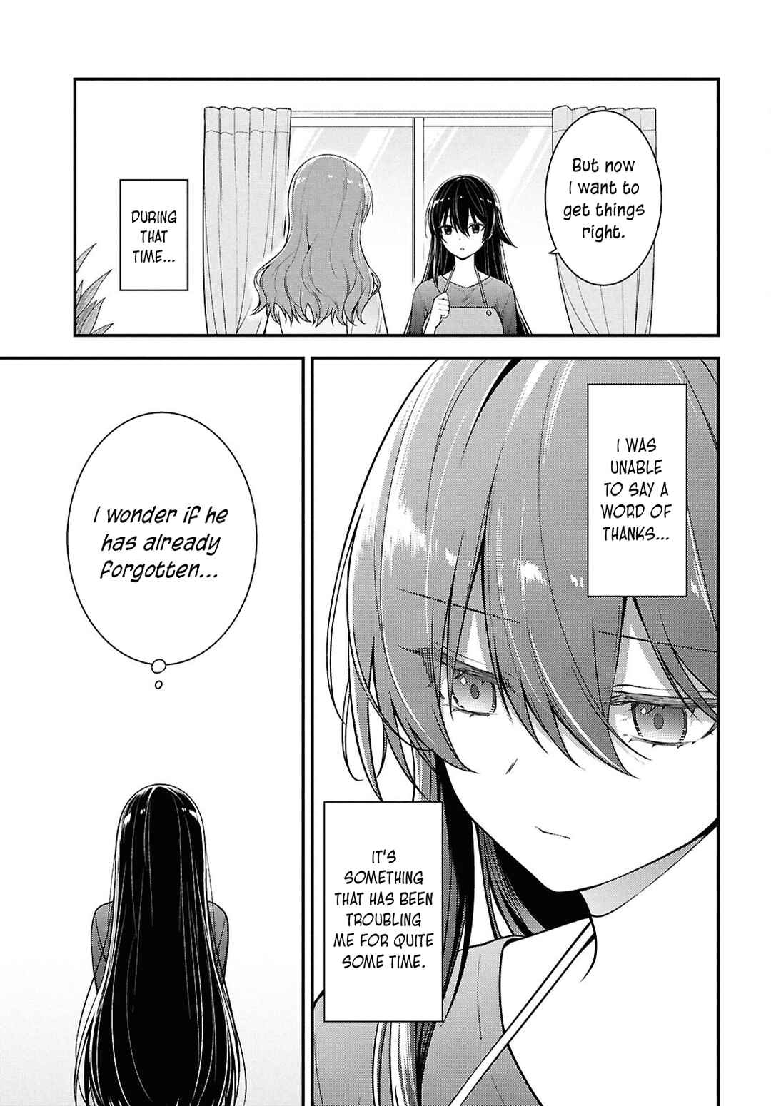 Page 27 Chapter 4 Tonari no Seki no Yankee Shimizu-san ga Kami o Kuroku Sometekita