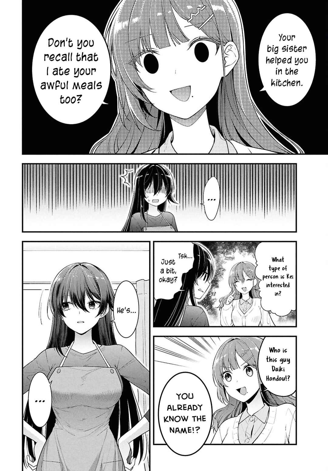 Page 6 Chapter 4 Tonari no Seki no Yankee Shimizu-san ga Kami o Kuroku Sometekita