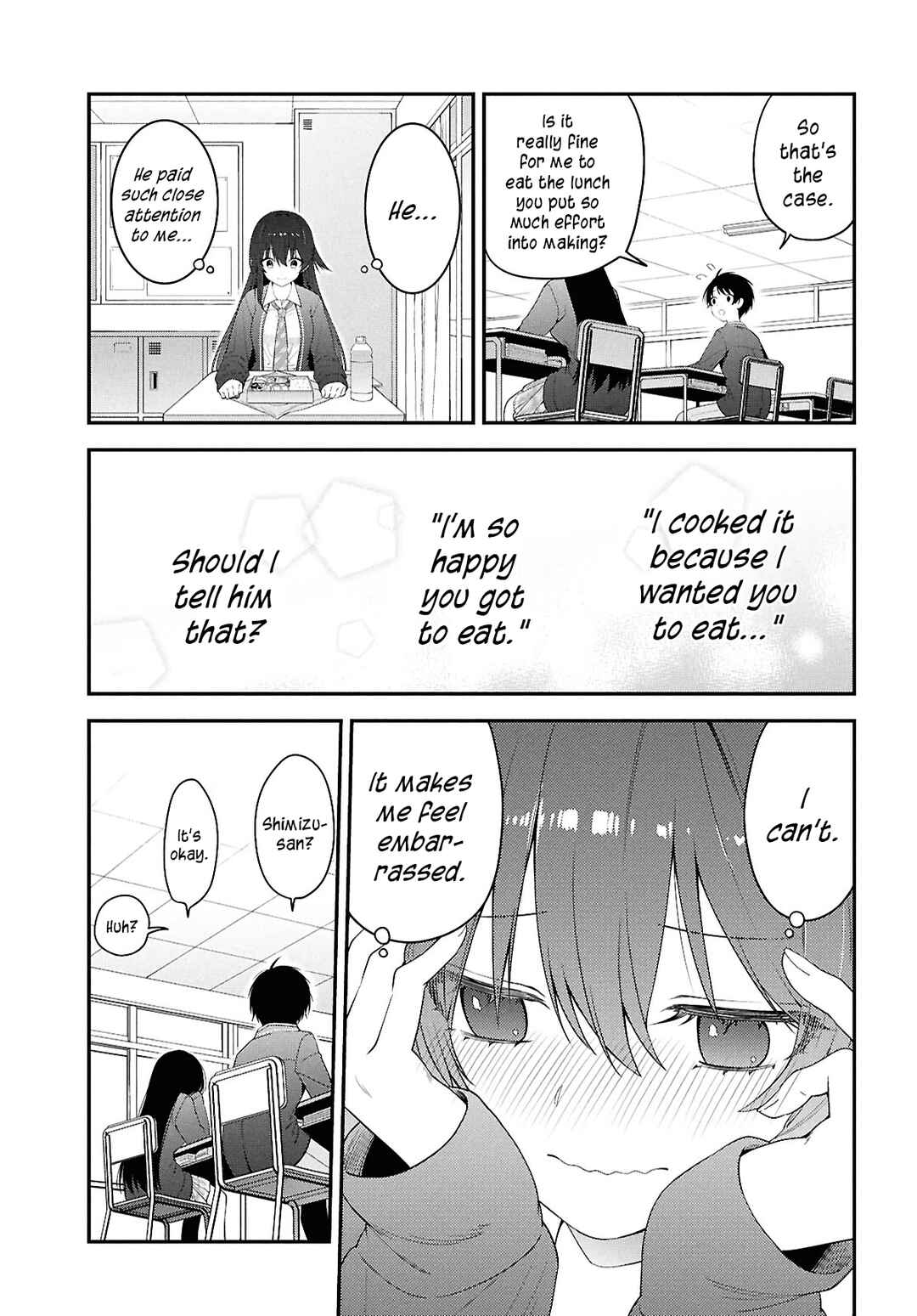 Page 25 Chapter 3 Tonari no Seki no Yankee Shimizu-san ga Kami o Kuroku Sometekita