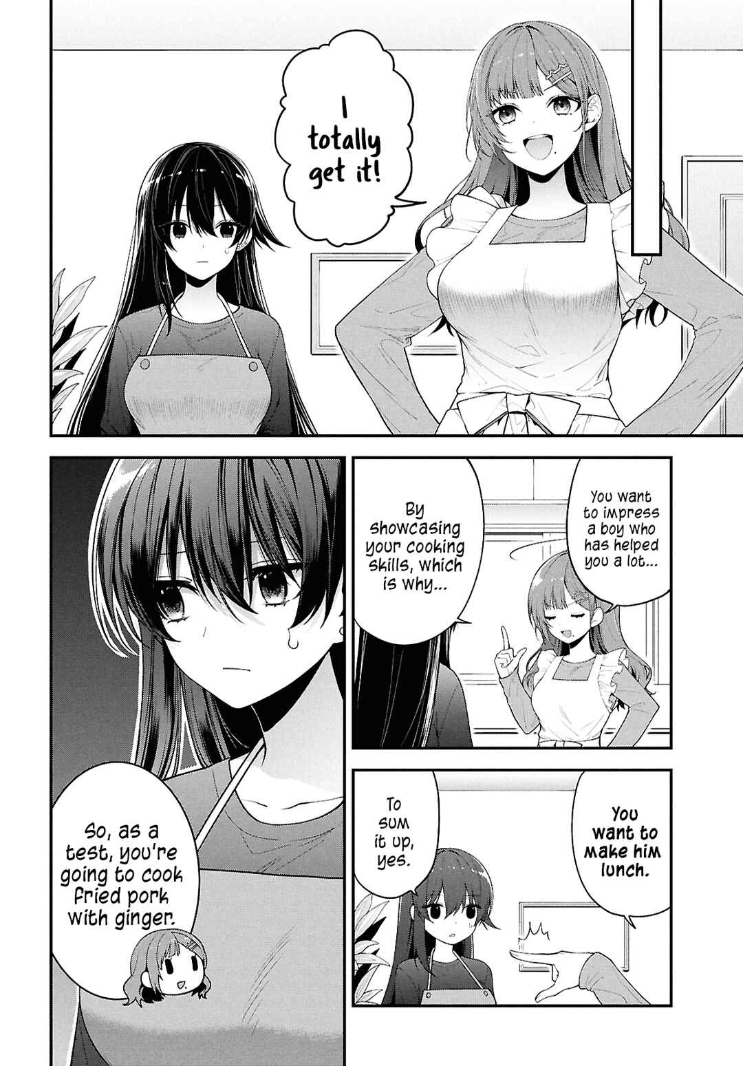 Page 6 Chapter 3 Tonari no Seki no Yankee Shimizu-san ga Kami o Kuroku Sometekita