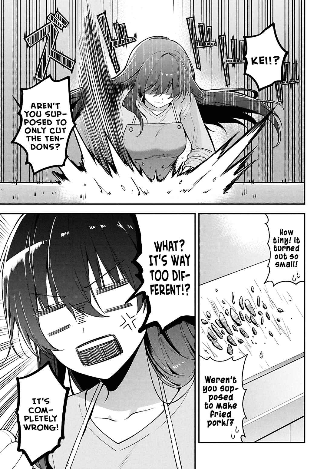 Page 9 Chapter 3 Tonari no Seki no Yankee Shimizu-san ga Kami o Kuroku Sometekita