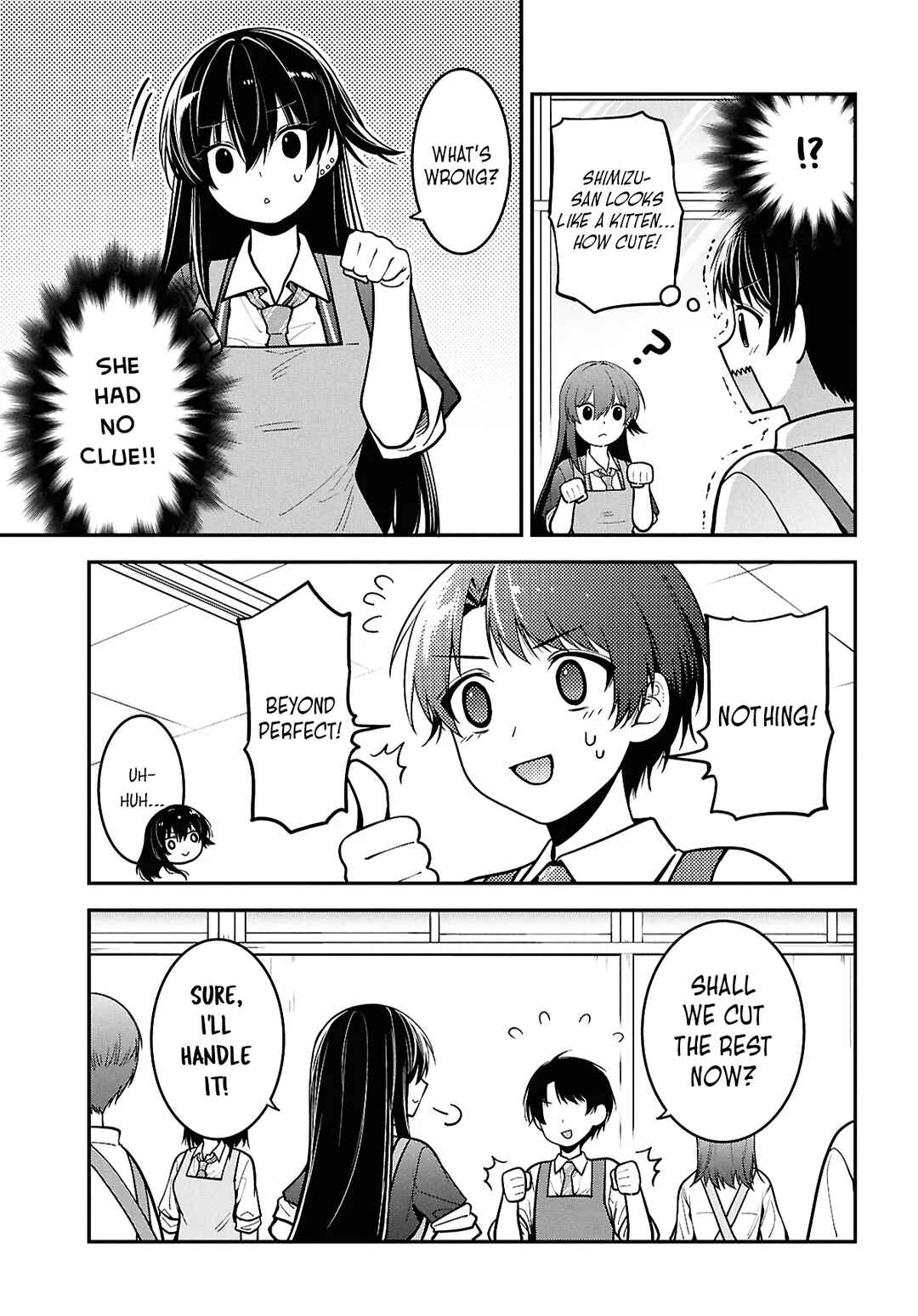 Page 27 Chapter 2 Tonari no Seki no Yankee Shimizu-san ga Kami o Kuroku Sometekita