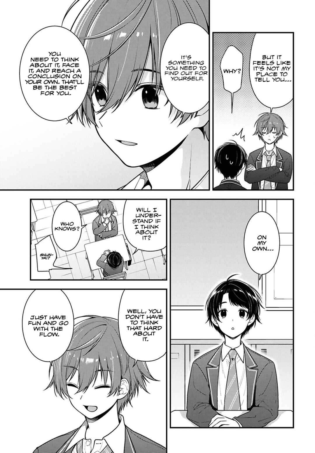 Page 10 Chapter 10 Tonari no Seki no Yankee Shimizu-san ga Kami o Kuroku Sometekita