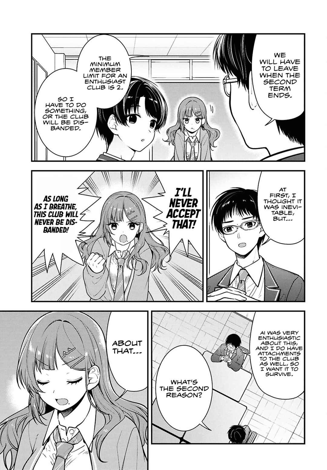 Page 20 Chapter 10 Tonari no Seki no Yankee Shimizu-san ga Kami o Kuroku Sometekita