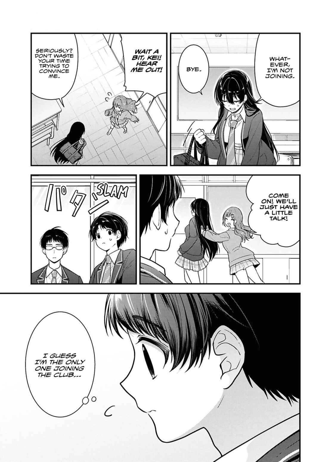 Page 26 Chapter 10 Tonari no Seki no Yankee Shimizu-san ga Kami o Kuroku Sometekita