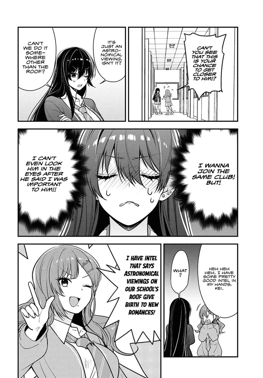 Page 27 Chapter 10 Tonari no Seki no Yankee Shimizu-san ga Kami o Kuroku Sometekita