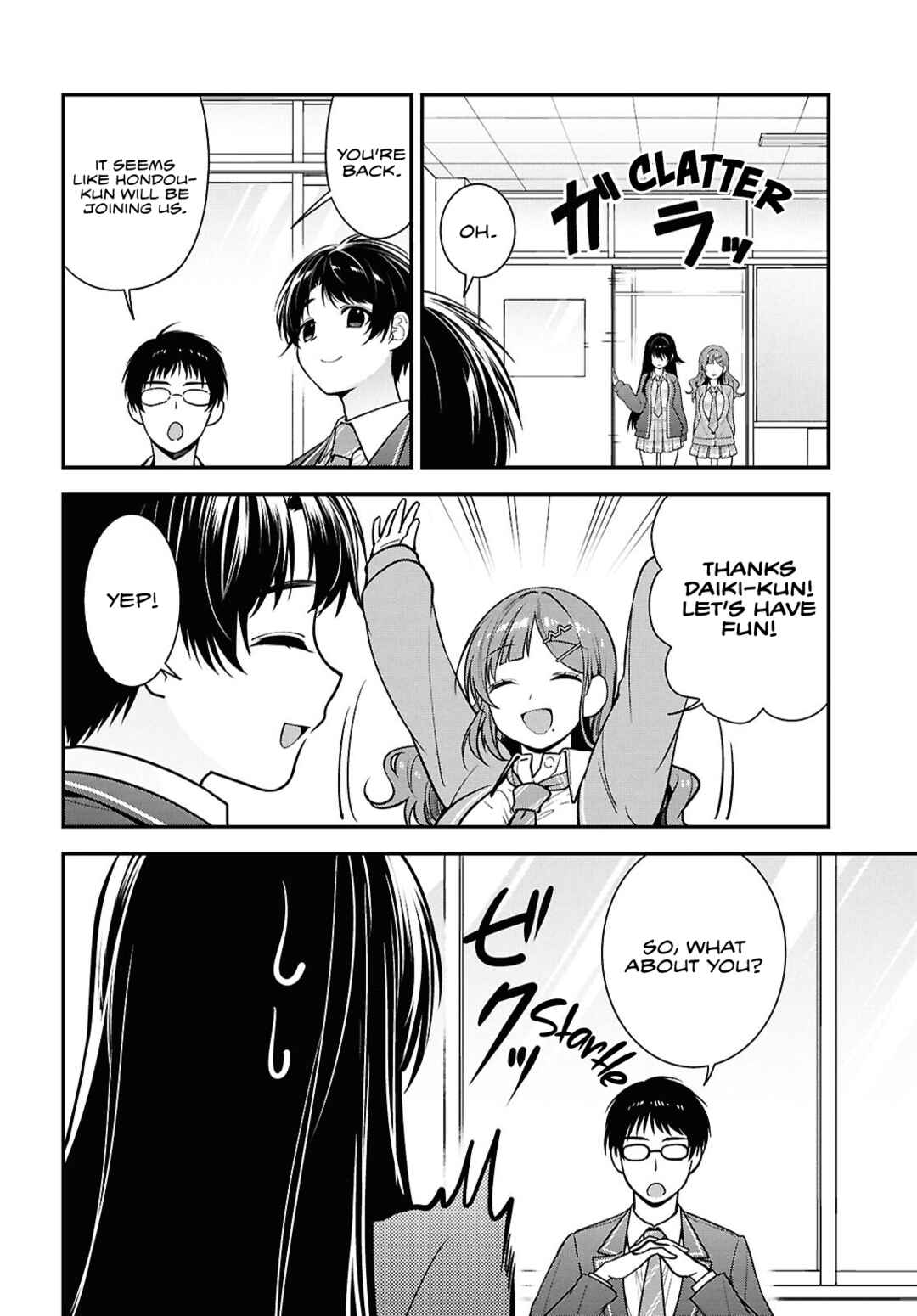 Page 31 Chapter 10 Tonari no Seki no Yankee Shimizu-san ga Kami o Kuroku Sometekita