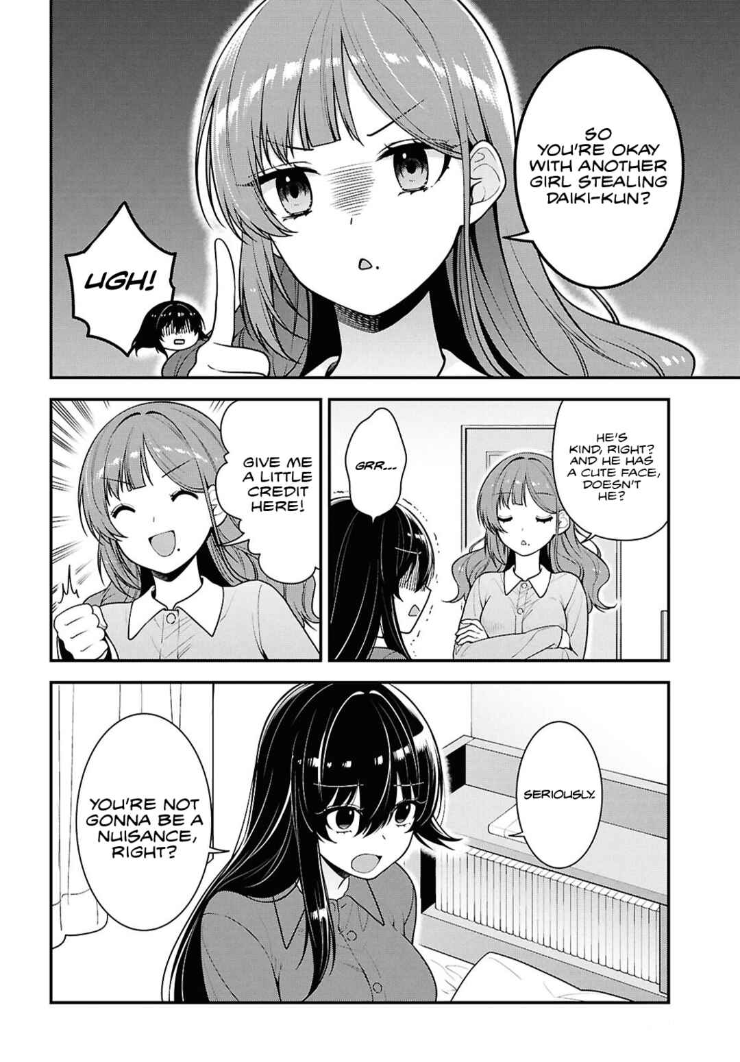 Page 5 Chapter 10 Tonari no Seki no Yankee Shimizu-san ga Kami o Kuroku Sometekita