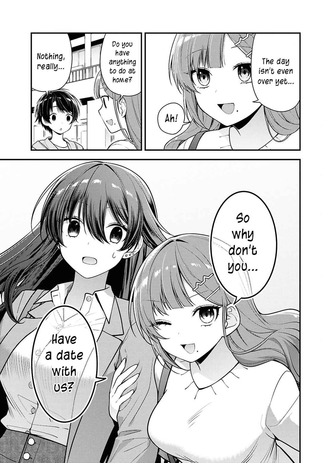 Page 13 Chapter 5 Tonari no Seki no Yankee Shimizu-san ga Kami o Kuroku Sometekita