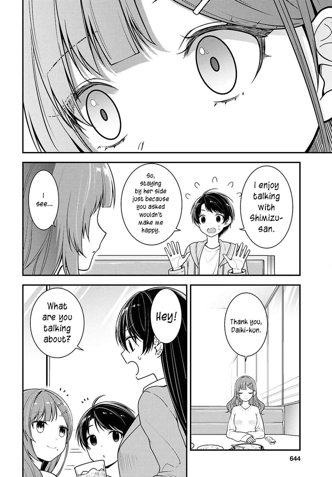 Page 27 Chapter 5 Tonari no Seki no Yankee Shimizu-san ga Kami o Kuroku Sometekita