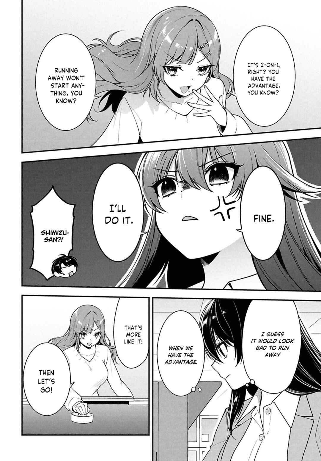 Page 13 Chapter 7 Tonari no Seki no Yankee Shimizu-san ga Kami o Kuroku Sometekita