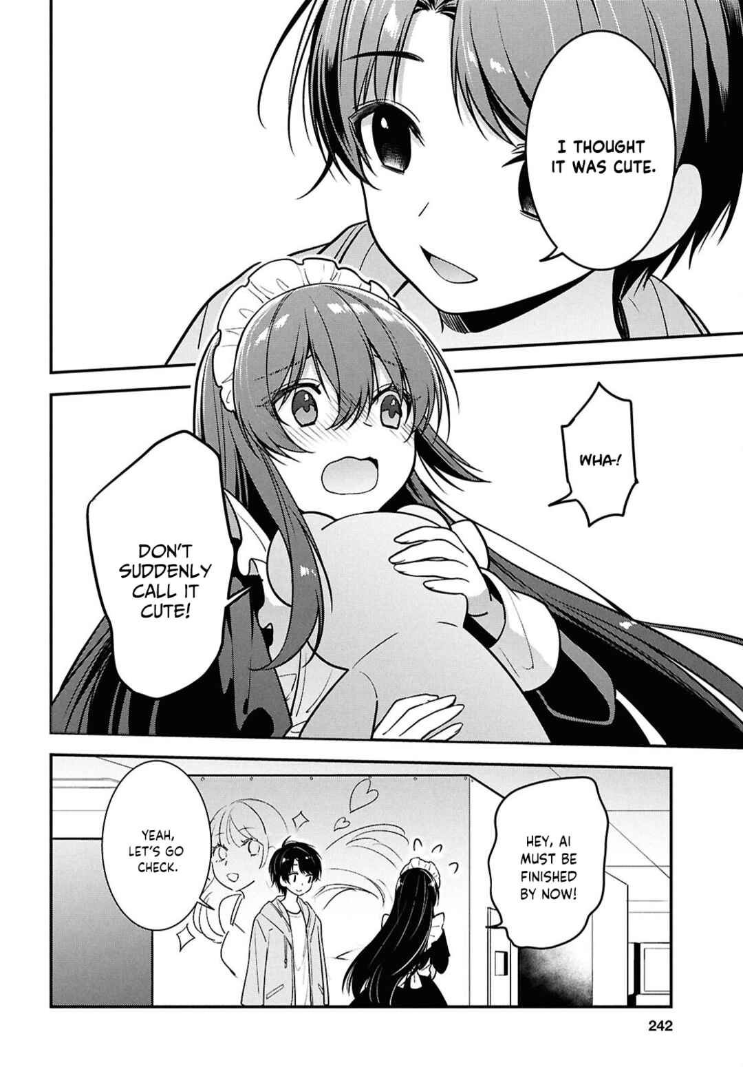 Page 32 Chapter 7 Tonari no Seki no Yankee Shimizu-san ga Kami o Kuroku Sometekita