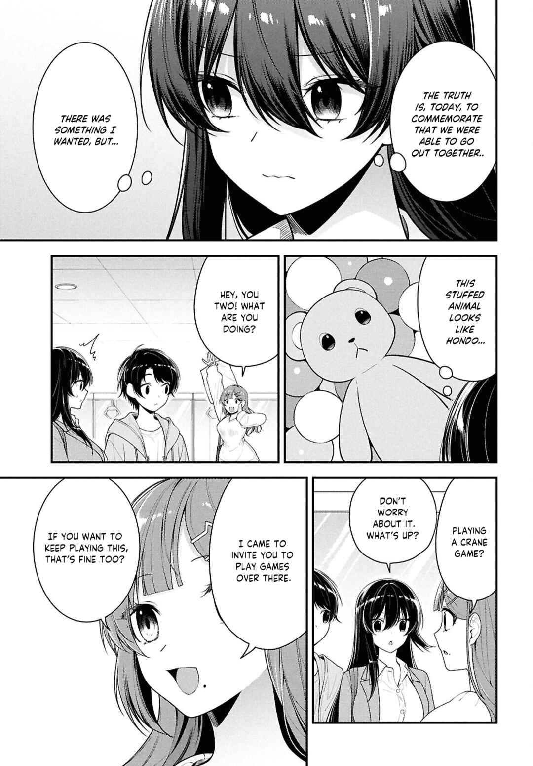 Page 4 Chapter 7 Tonari no Seki no Yankee Shimizu-san ga Kami o Kuroku Sometekita