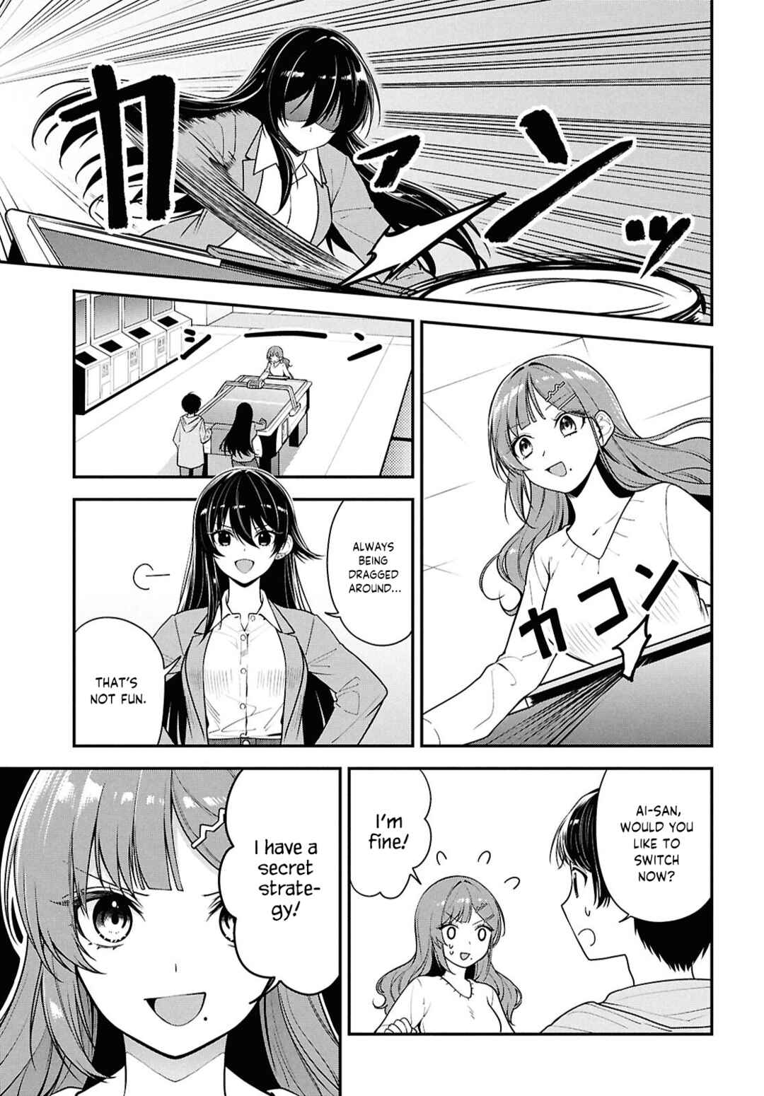 Page 8 Chapter 7 Tonari no Seki no Yankee Shimizu-san ga Kami o Kuroku Sometekita