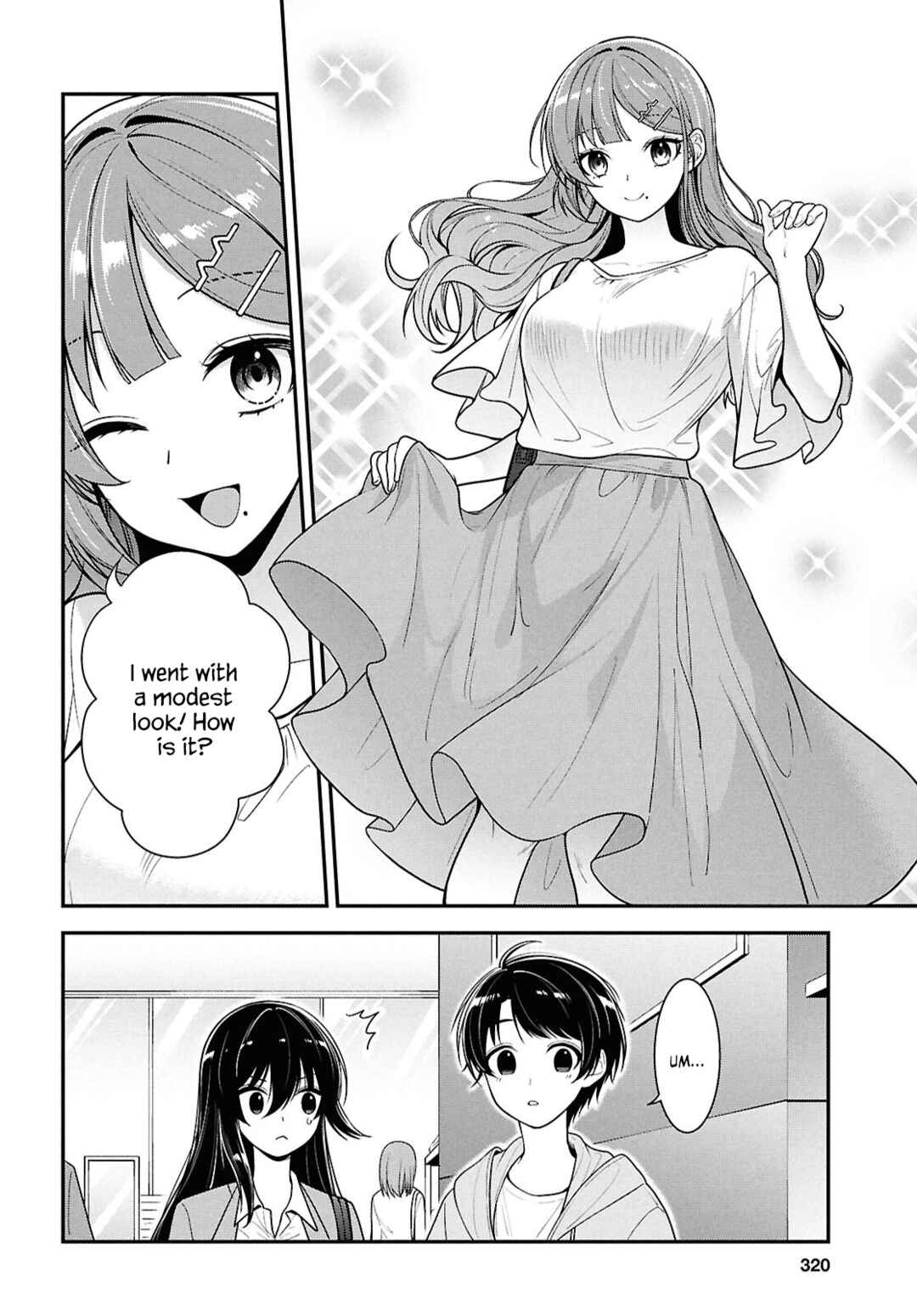 Page 9 Chapter 6 Tonari no Seki no Yankee Shimizu-san ga Kami o Kuroku Sometekita