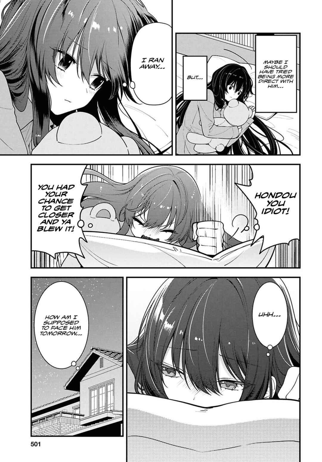 Page 5 Chapter 9 Tonari no Seki no Yankee Shimizu-san ga Kami o Kuroku Sometekita