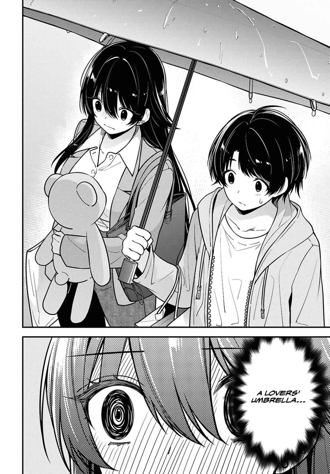 Page 13 Chapter 8.1 Tonari no Seki no Yankee Shimizu-san ga Kami o Kuroku Sometekita