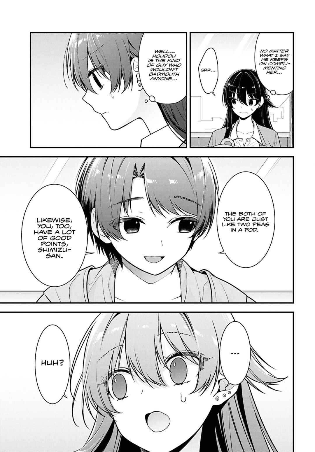 Page 6 Chapter 8.1 Tonari no Seki no Yankee Shimizu-san ga Kami o Kuroku Sometekita
