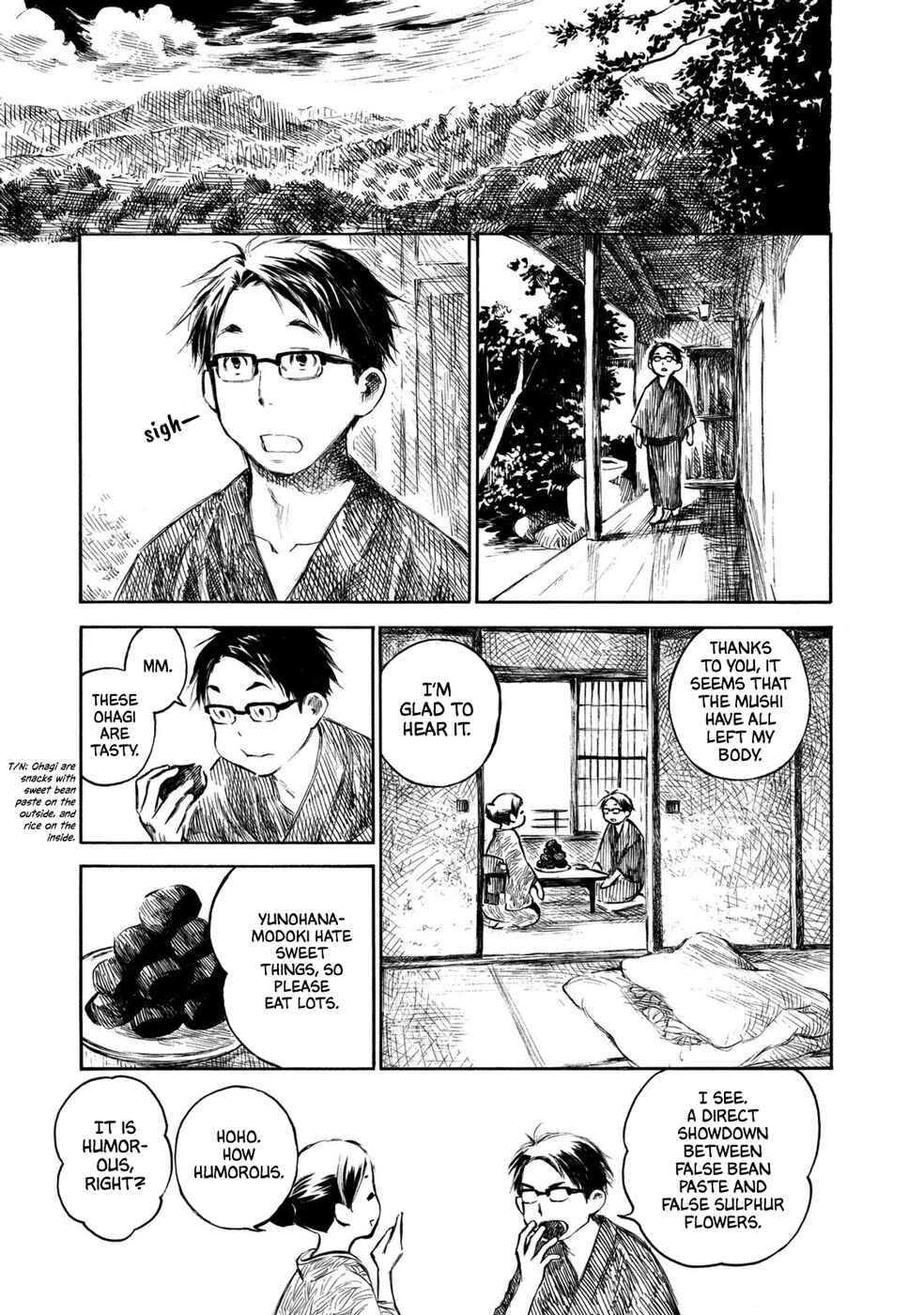 Page 22 Chapter 2 Mushishi Gaitanshuu
