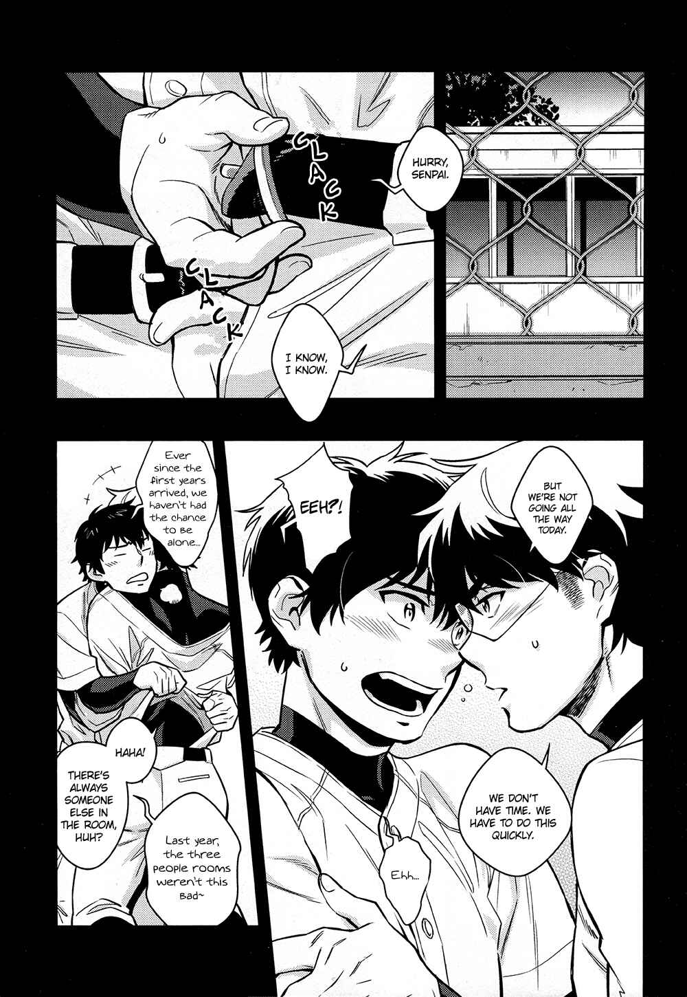Page 9 Chapter Unknown_5606 Diamond no Ace - Omae no Himitsu o Shitteiru (Doujinshi)