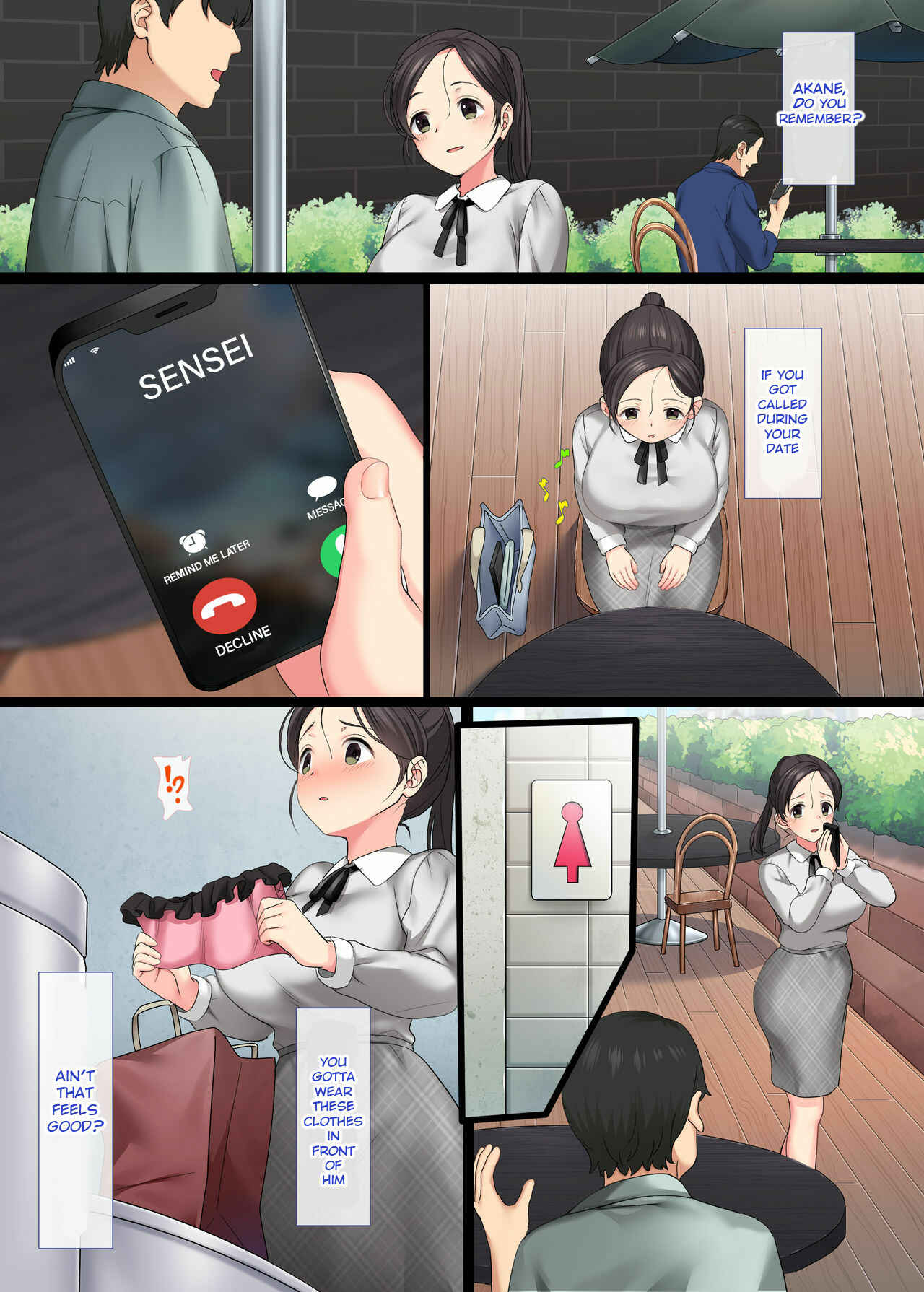 Page 7 Chapter 3 Inkya Bishoujo wa, Tannin ni Okasarete mo Ikimakuru