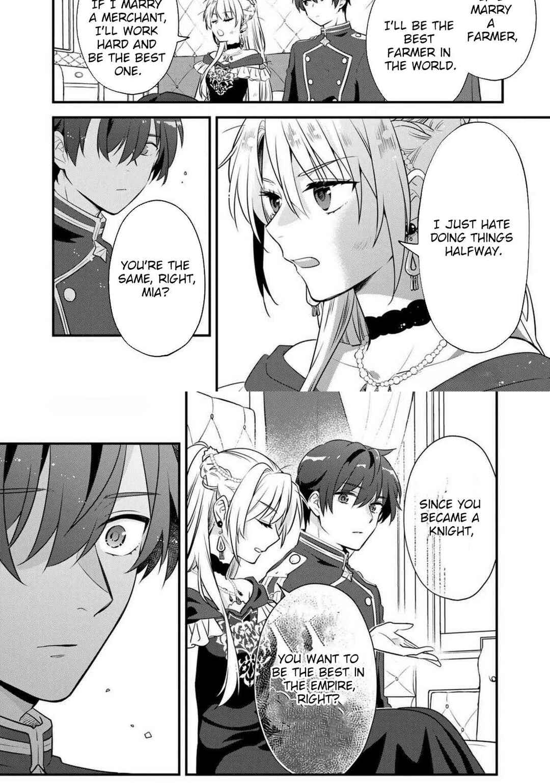 Page 42 Chapter 1 Binbou Kishi ni Yomeiri Shita Hazu ga!? Yajin Reijou wa Koutaishihi ni Natte mo Ryuu wo Karitai