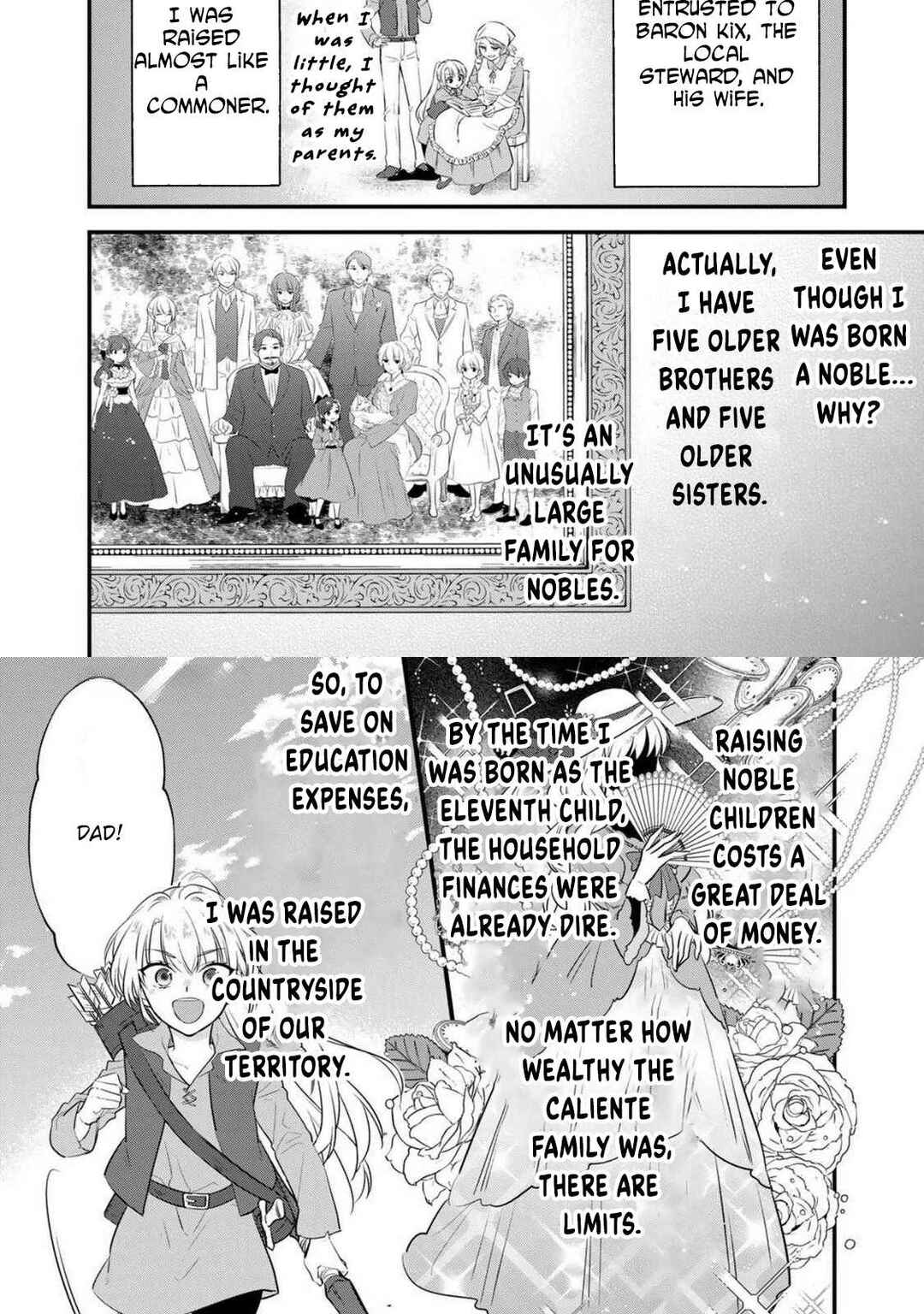 Page 6 Chapter 1 Binbou Kishi ni Yomeiri Shita Hazu ga!? Yajin Reijou wa Koutaishihi ni Natte mo Ryuu wo Karitai