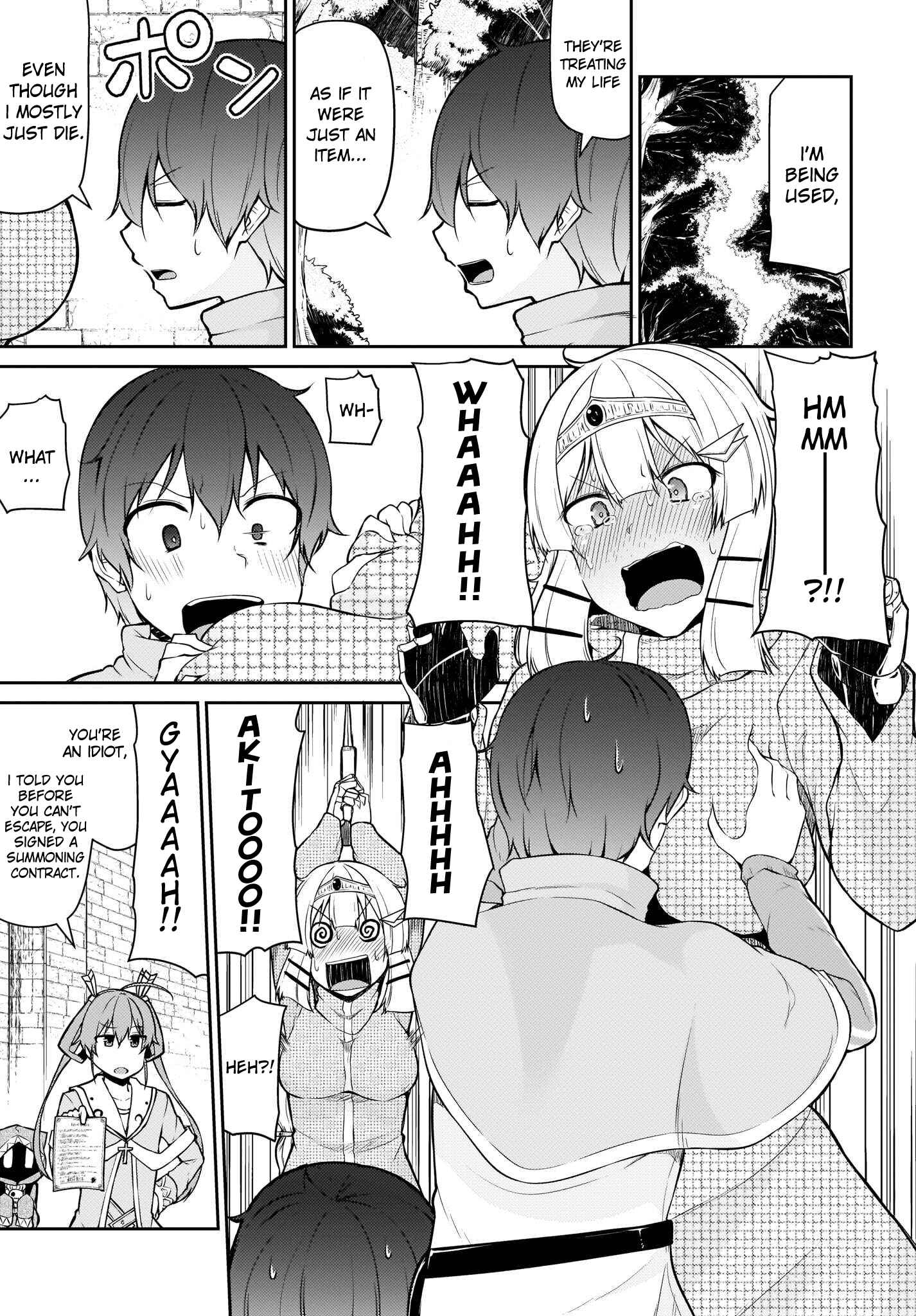 Page 4 Chapter 3 Shinde kudasai! Yuusha desho?