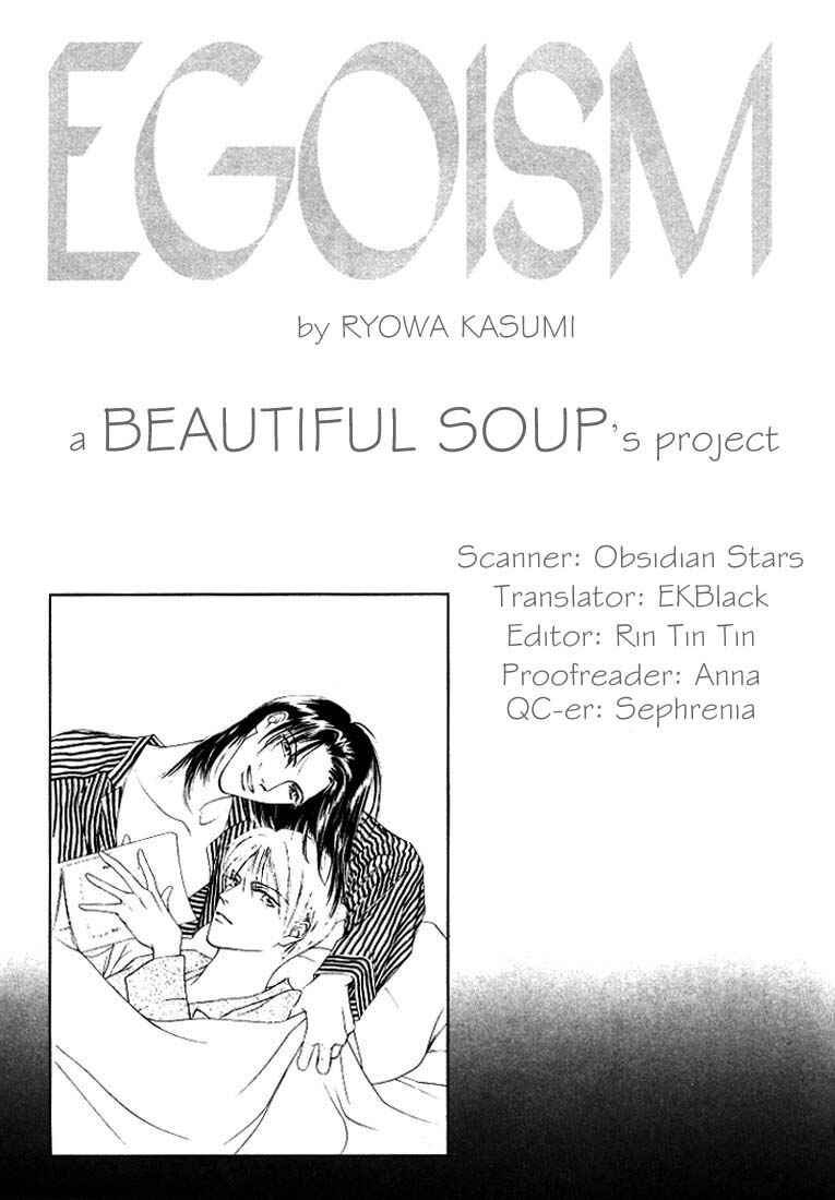 Page 1 Chapter 3 Egoism