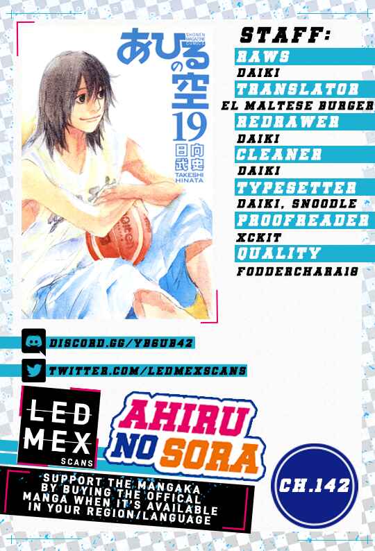 Page 1 Chapter 142 Ahiru no Sora