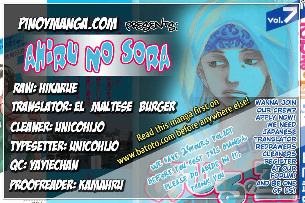 Page 1 Chapter 54 Ahiru no Sora