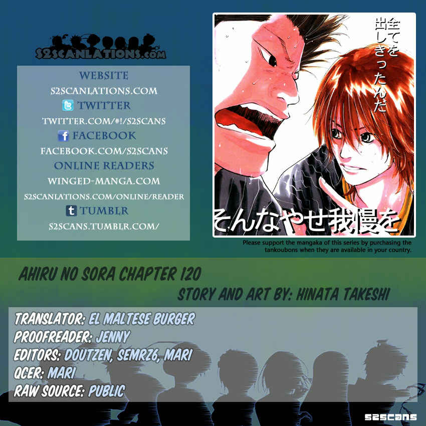 Page 37 Chapter 120 Ahiru no Sora