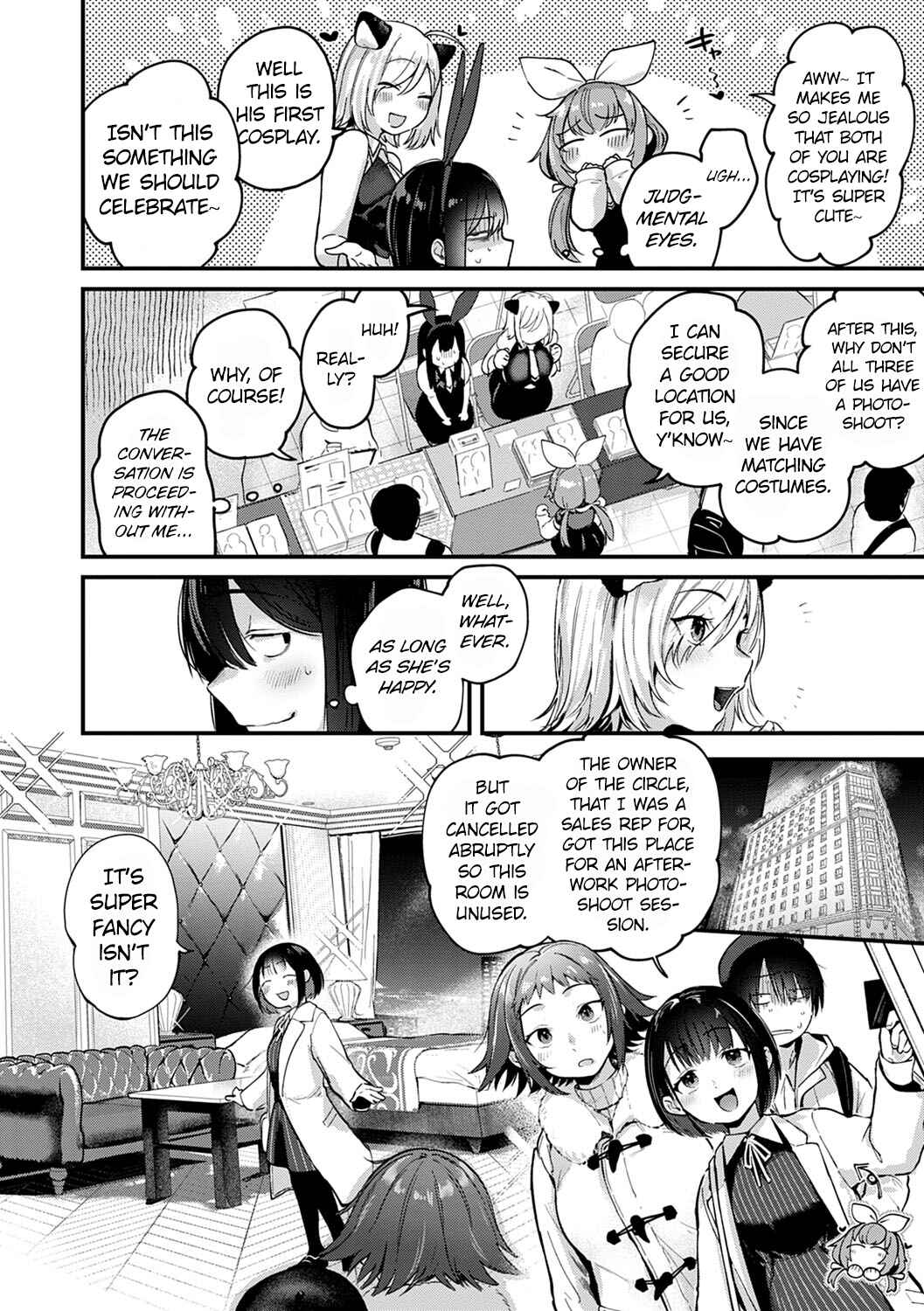 Page 4 Chapter 3 Doujin Sakka wa Cosplay Ecchi no Yume wo Miru ka