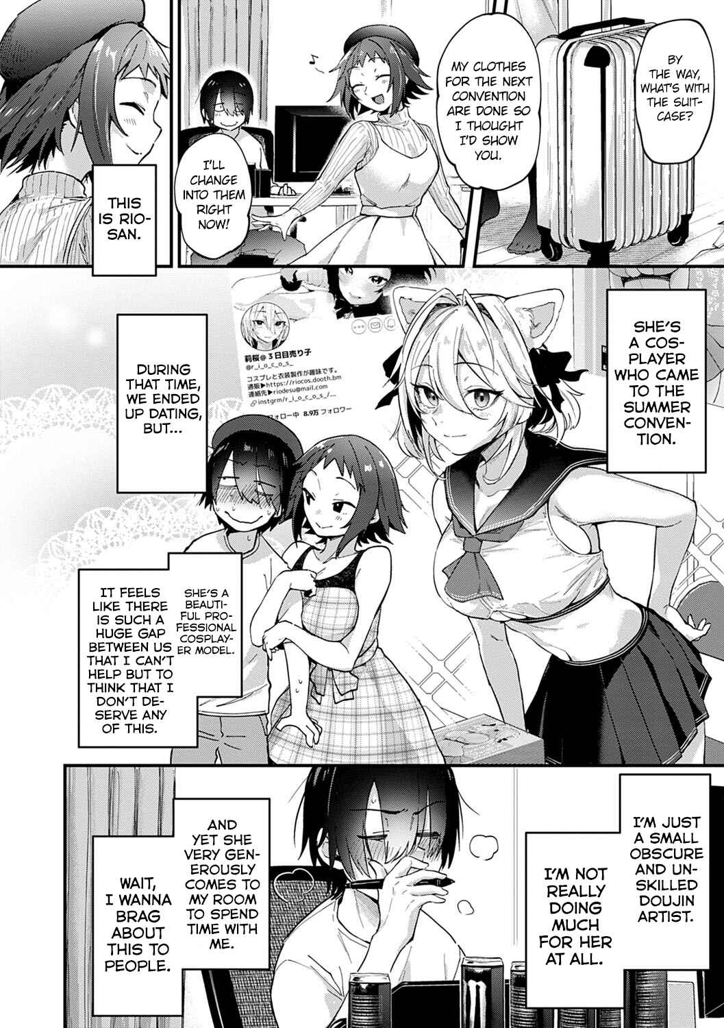 Page 2 Chapter 2 Doujin Sakka wa Cosplay Ecchi no Yume wo Miru ka