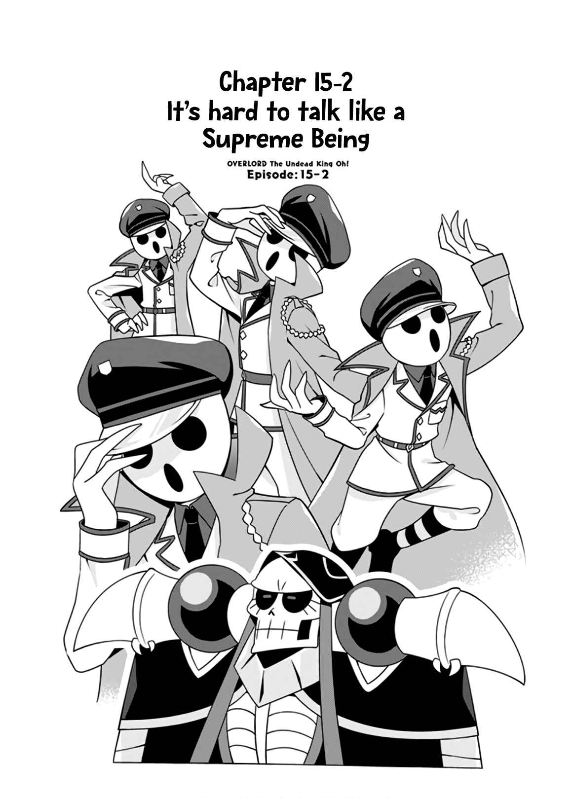 Page 1 Chapter 15.2 Overlord: The Undead King Oh!