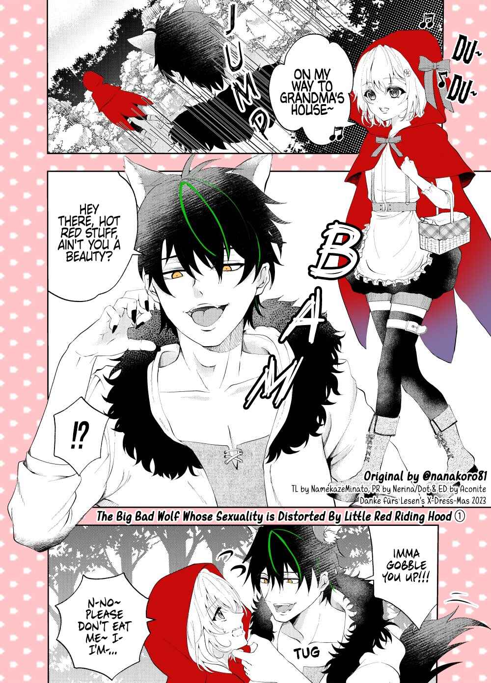 Page 1 Chapter 1 Akazukin ni Seiheki o Yugama Sareru Ookami