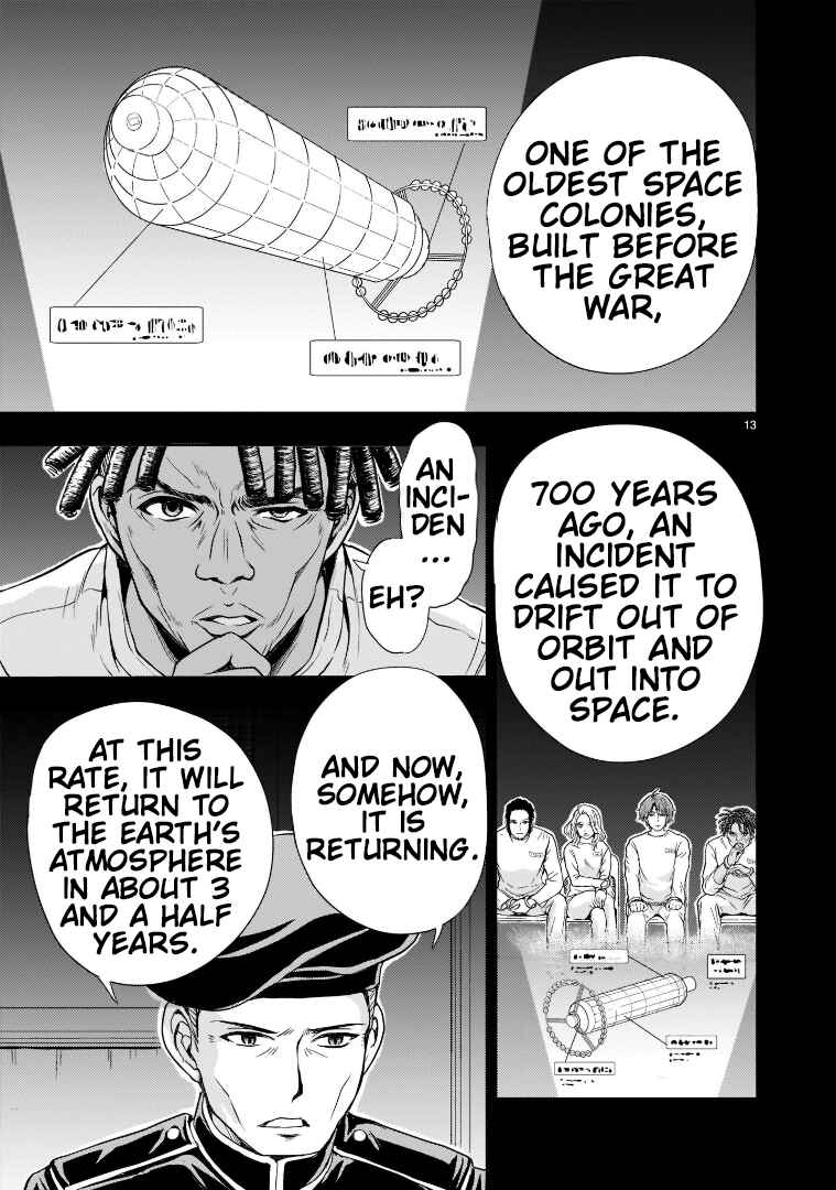 Page 13 Chapter 3 Despair Memory Gundam Sequel
