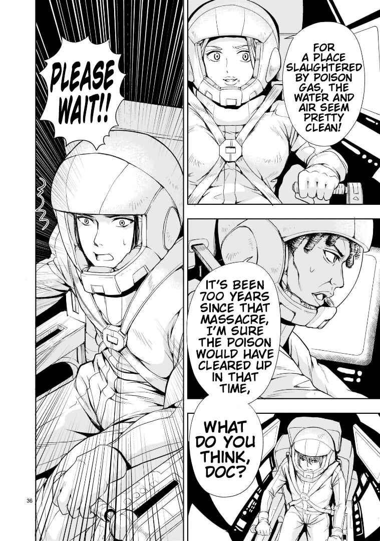 Page 36 Chapter 3 Despair Memory Gundam Sequel
