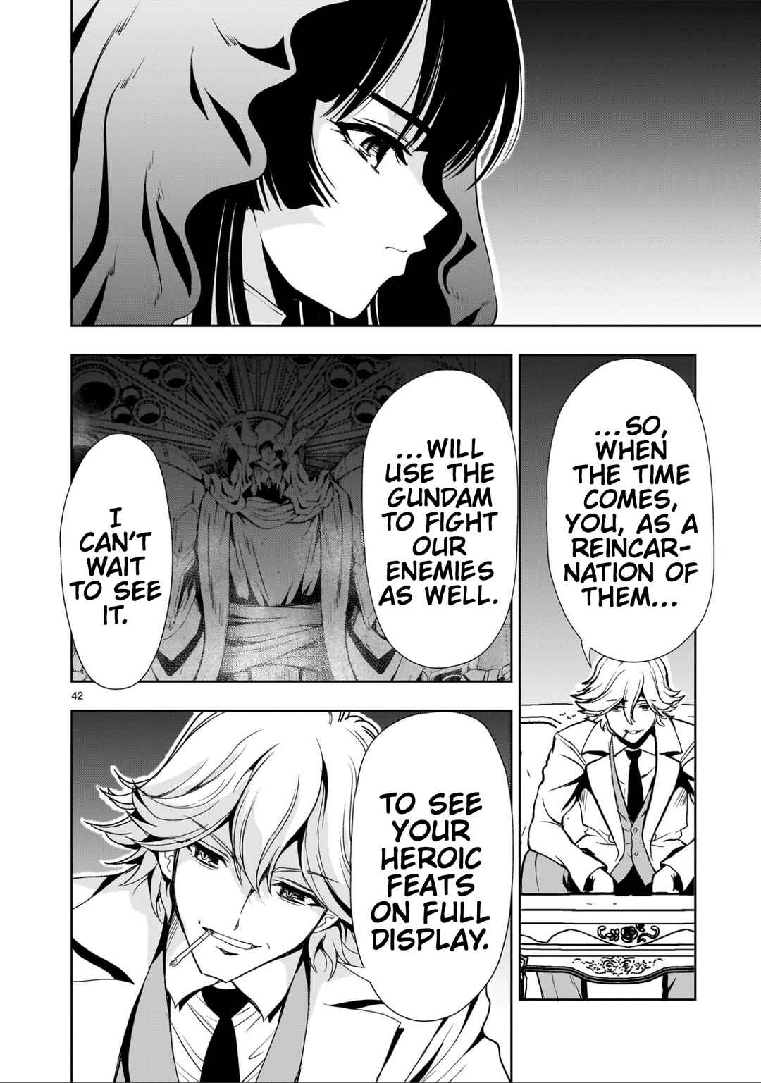 Page 42 Chapter 24 Despair Memory Gundam Sequel