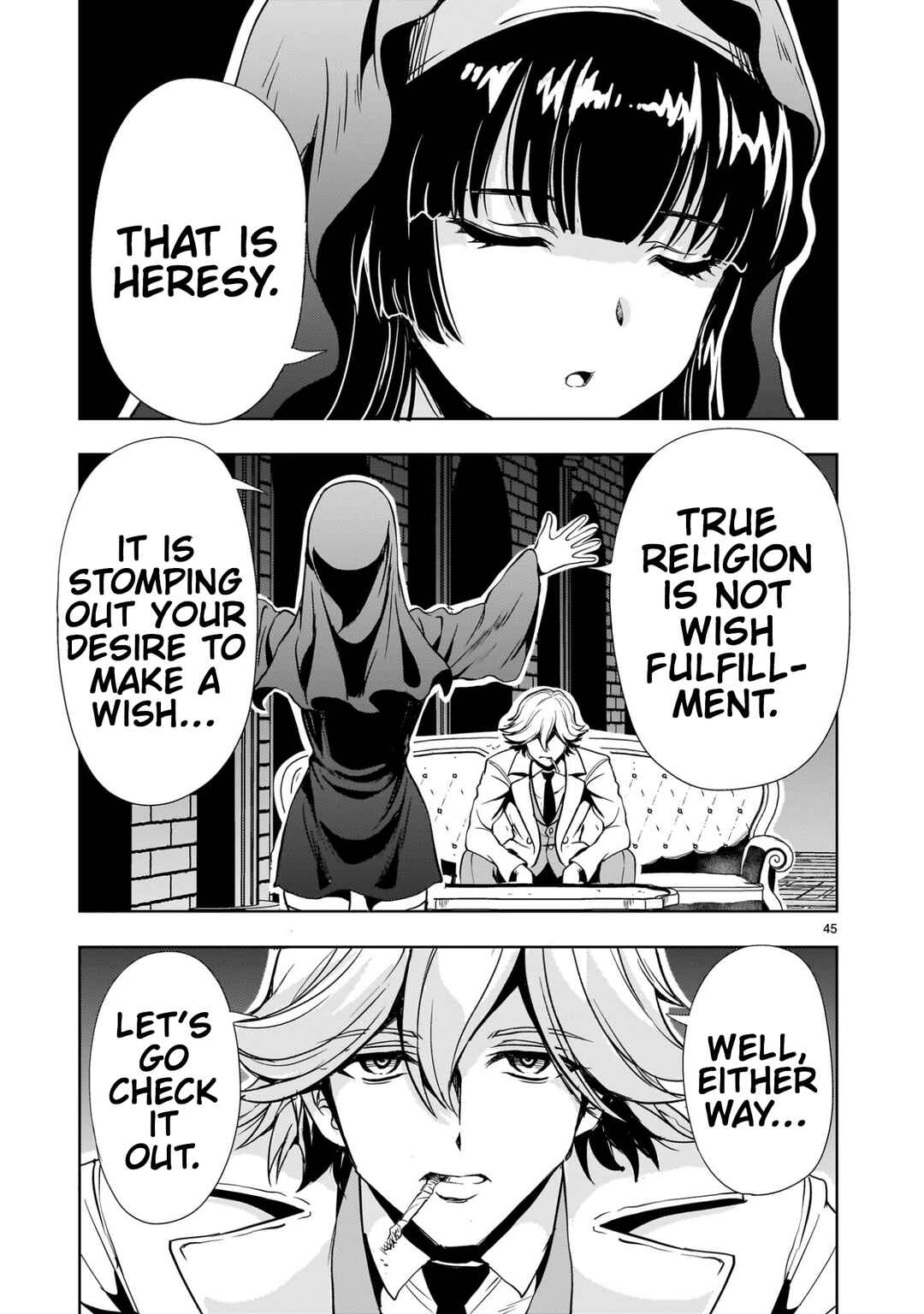 Page 45 Chapter 24 Despair Memory Gundam Sequel